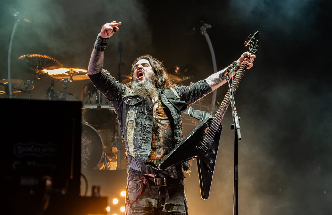 A live metal concert crowd. Roberto Tiranti's first Canadian tour reaches Toronto on October 25.