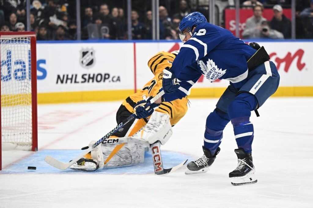 William Nylander's five-point night powered the Maple Leafs' 6-3 comeback win over Colorado on Oct. 10.