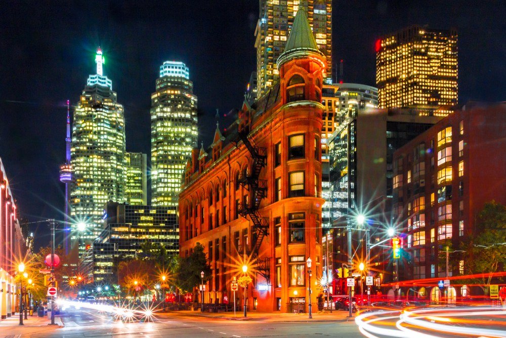 Sherbourne Street in downtown Toronto, near where two stabbings were reported early Wednesday. (File photo)