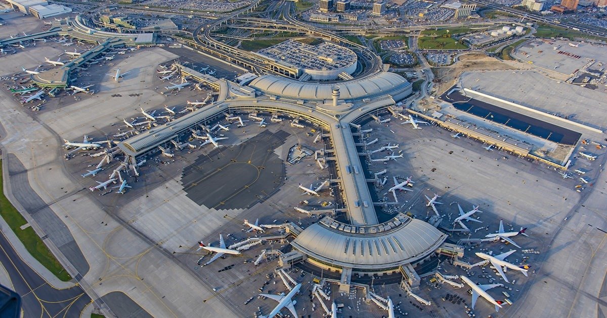 Cargo operations at Toronto Pearson airport, where the gold heist at the centre of the trial took place.