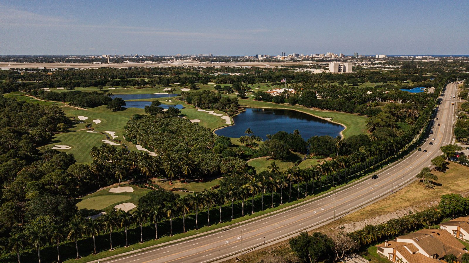Trump International Golf Club in West Palm Beach, which the president wants partly converted into a presidential retreat.