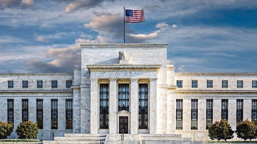 The Federal Reserve building in Washington, D.C.