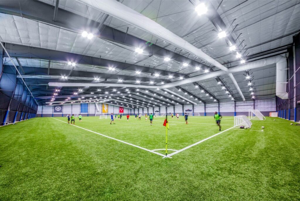 The Stryker Sports Complex in Wichita, Kansas, where a truck drove onto a youth soccer field on Saturday.