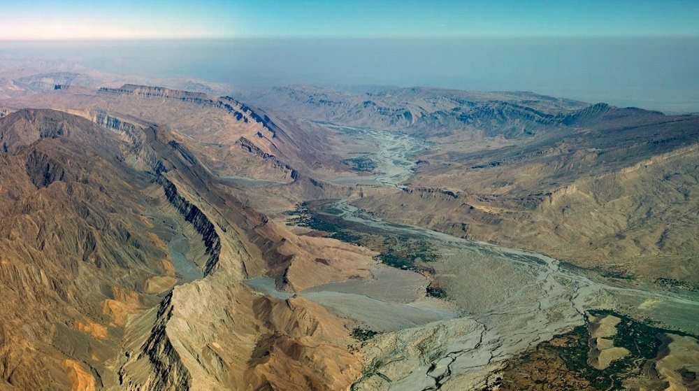 The mountain country of Balochistan near Khuzdar, close to Saturday's earthquake epicentre.