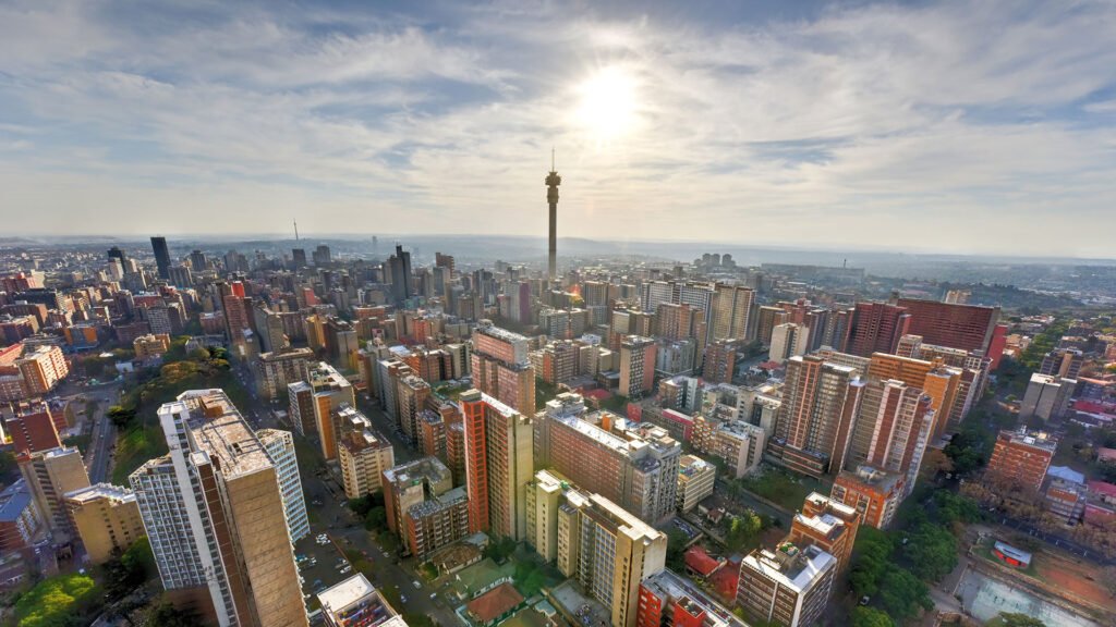 Johannesburg, South Africa's economic capital, where the mayoral race has turned into a Mashaba–Zille feud.