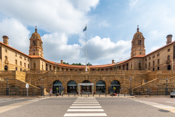 The Union Buildings in Pretoria, South Africa.