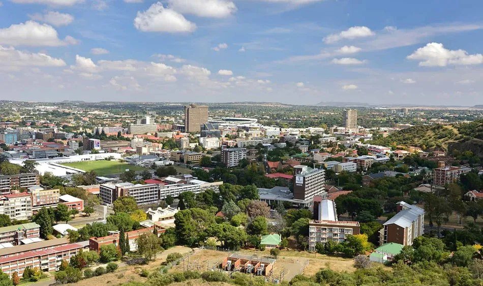 Bloemfontein in South Africa's Free State, near where the twin brothers were killed. (File photo)