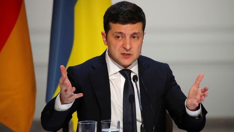 Ukrainian President Volodymyr Zelenskyy, who warned that sanctions relief for Russia will hurt Ukraine. (File photo)