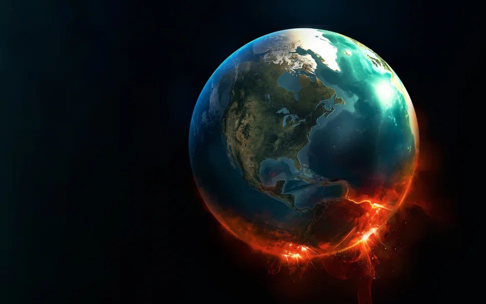 A heat-baked landscape. The WMO says 2023 to 2025 was the hottest three-year period on record.